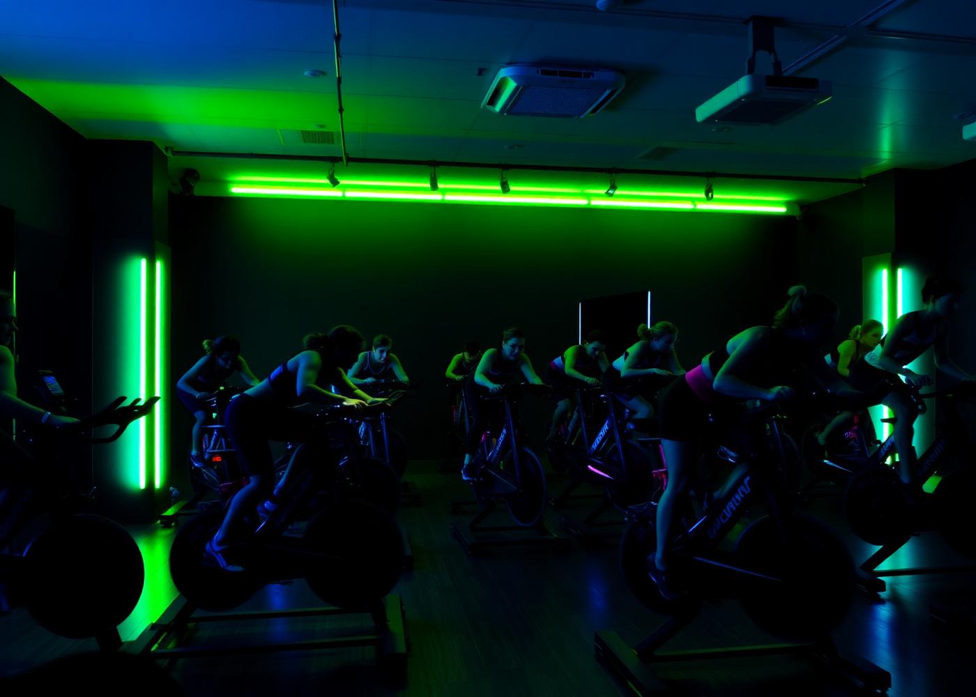 Cycle Studio at Pulse Fitness Club